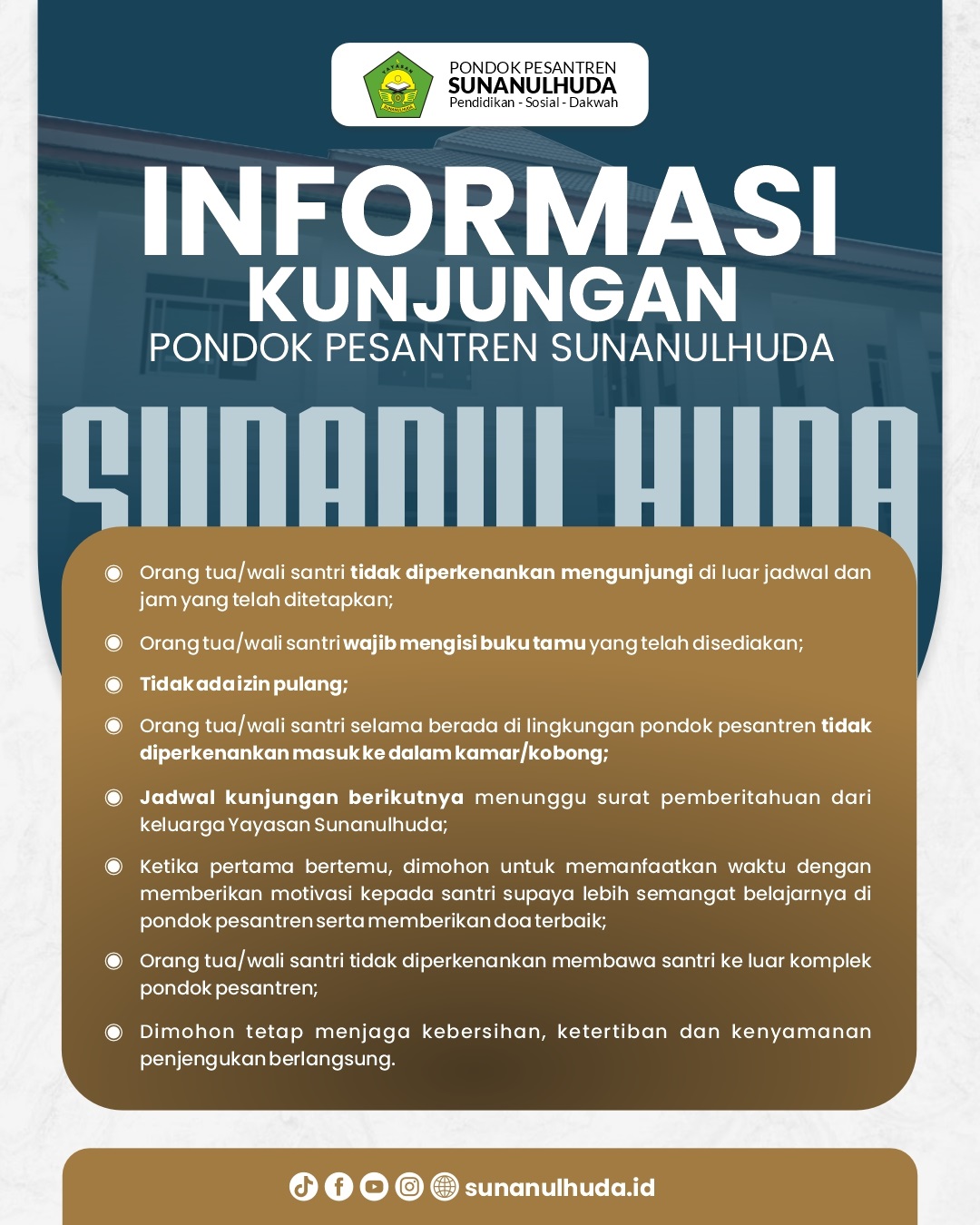 <i>2026-08-31</i><br>Kunjungan Wali Santri<br>Info Kunjungan Wali Santri
